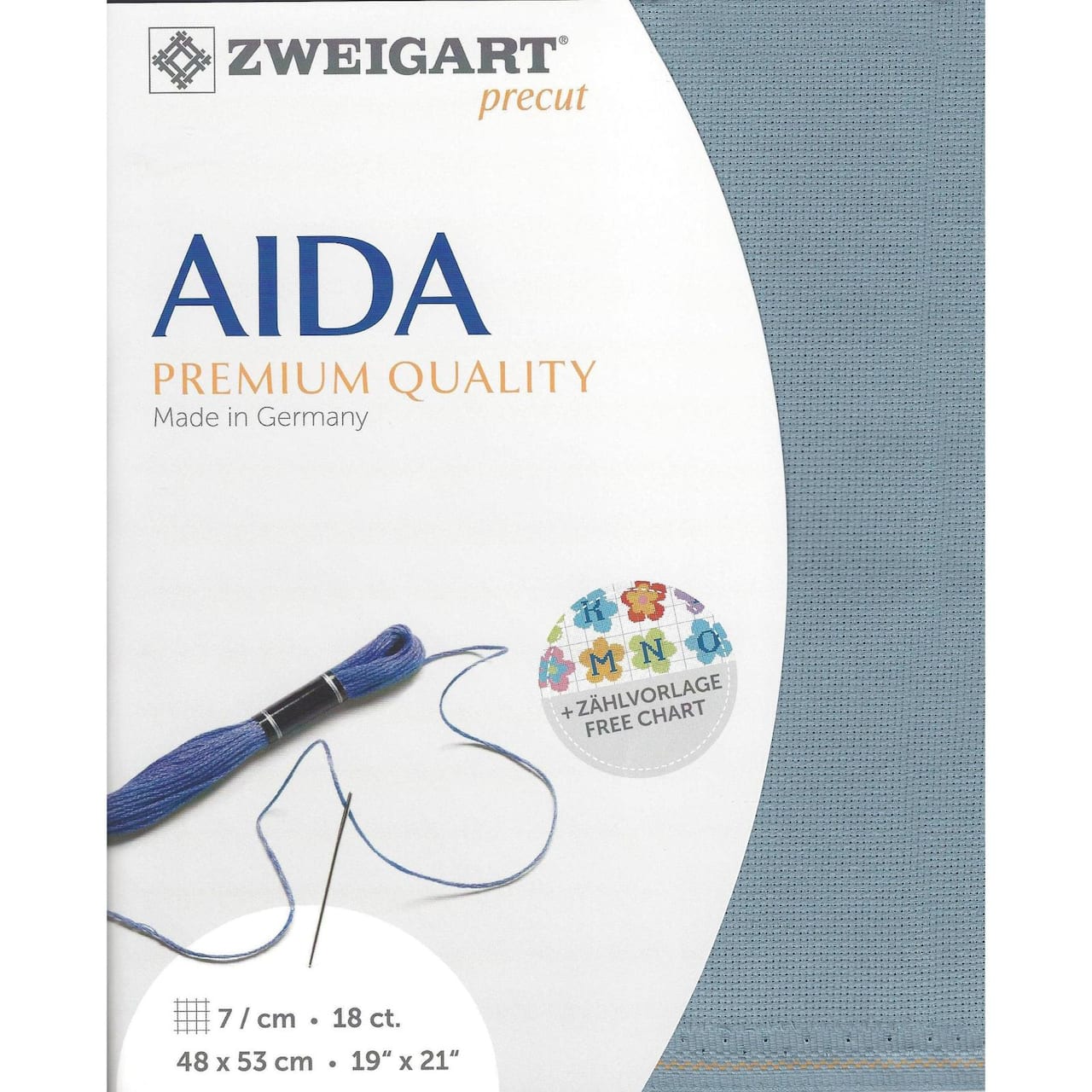 Zweigart® Belfast Fein-Aida 18 Count Pre-Cut Fabric
